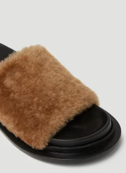 Shearling Sandals