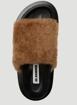 Shearling Sandals