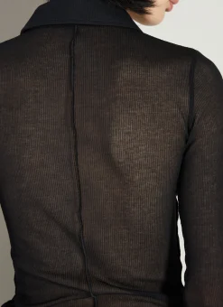 Sheer Rib Shirt