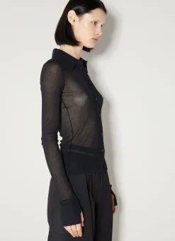 Sheer Rib Shirt