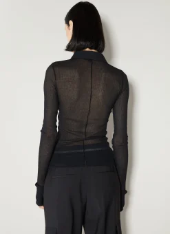 Sheer Rib Shirt