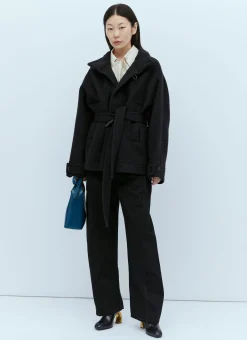 Short Cotton Duffle Coat