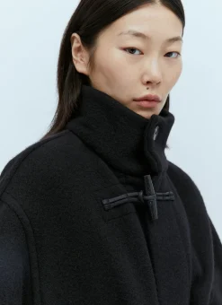 Short Cotton Duffle Coat