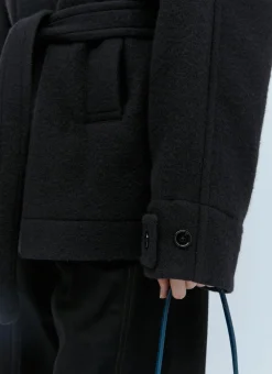 Short Cotton Duffle Coat