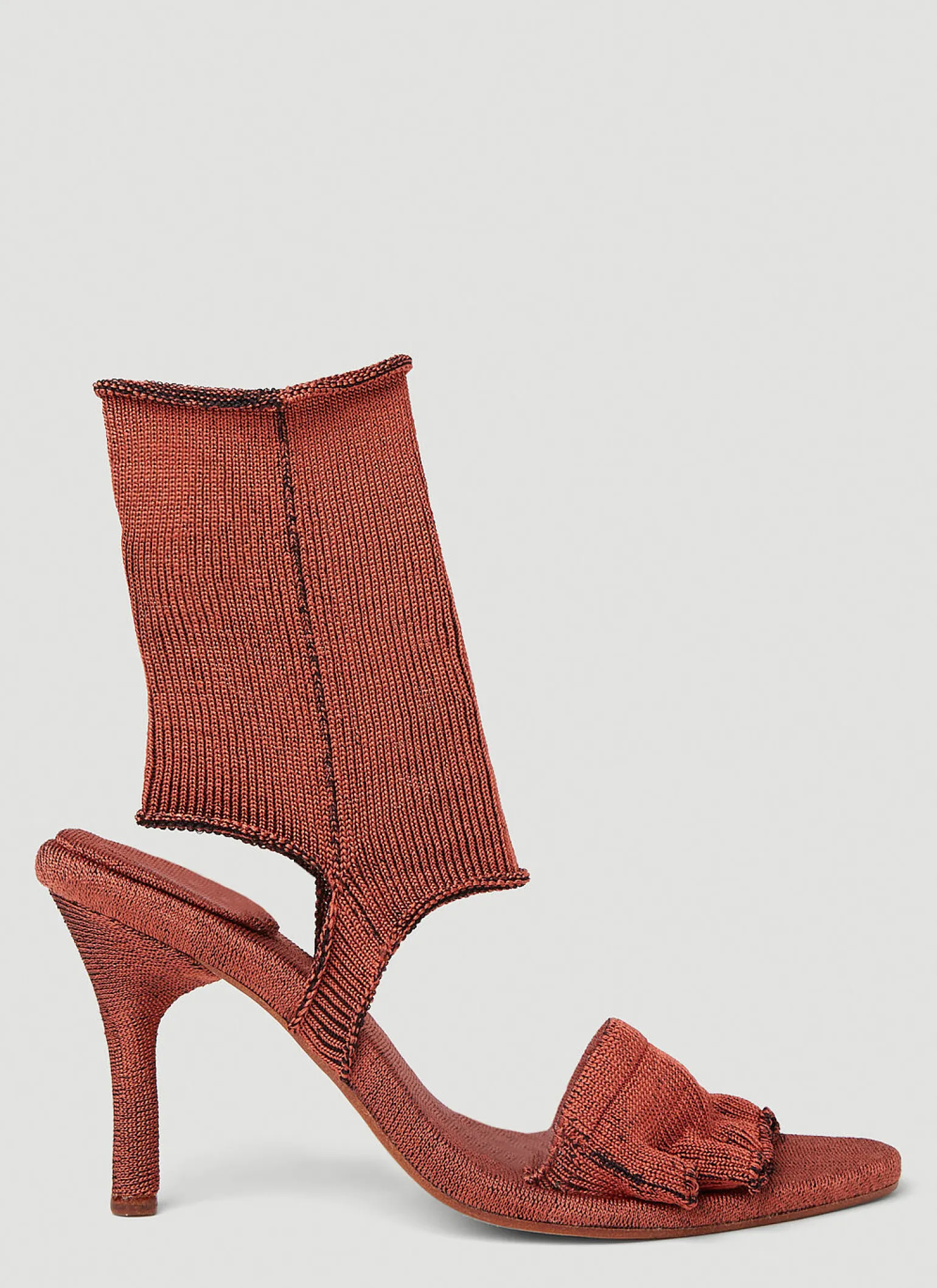 Short Garter Heel Sandals