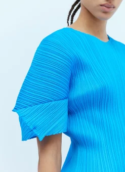 Short Sleeve Pleated Top