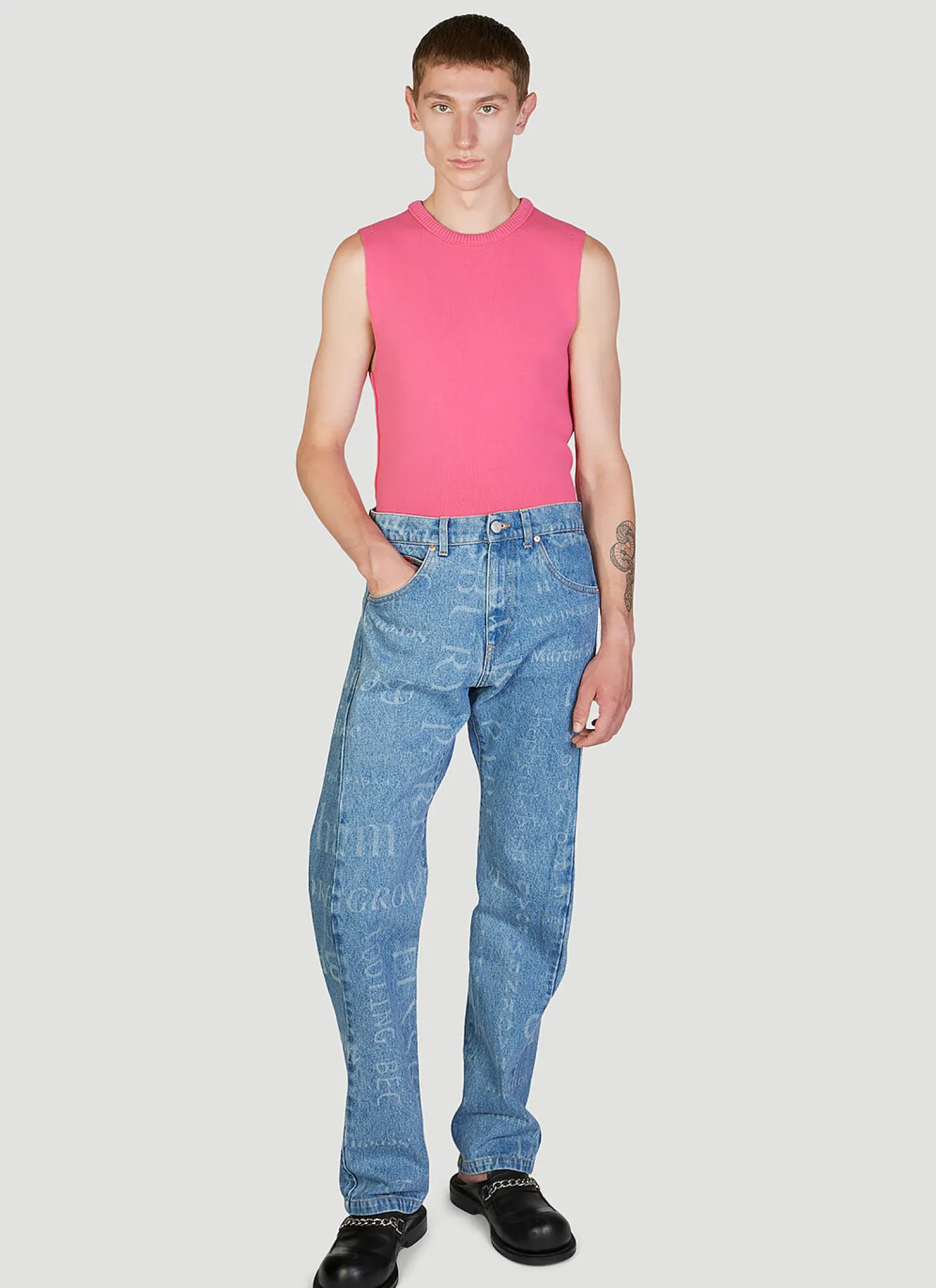 Shrunken Knit Vest