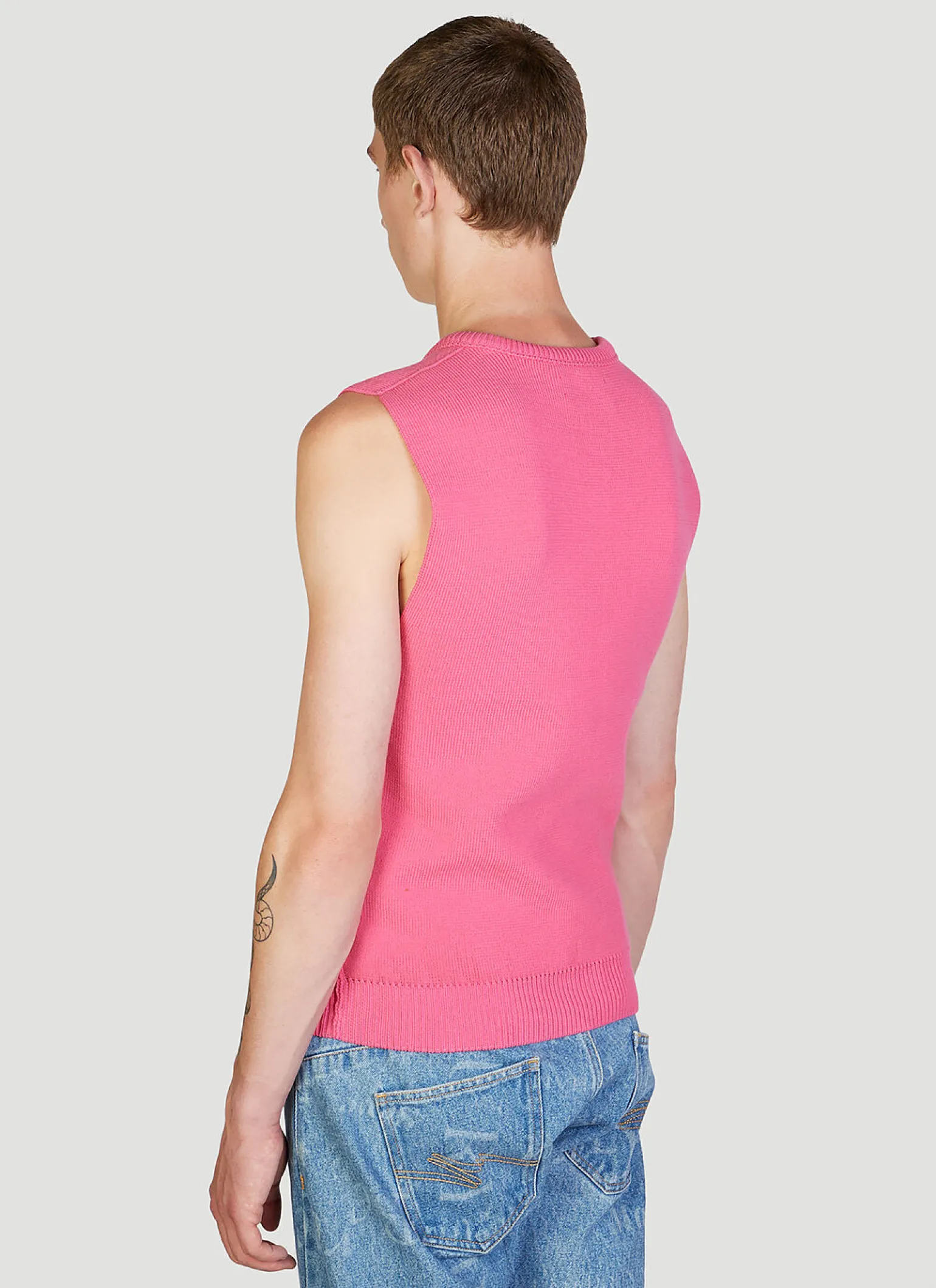 Shrunken Knit Vest