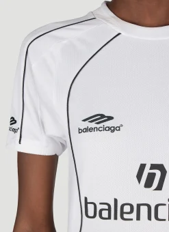 Shrunken Soccer Jersey Top