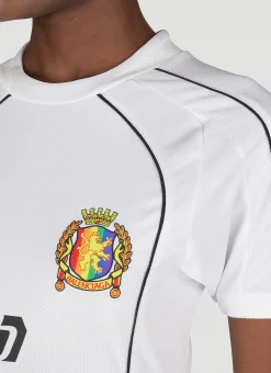Shrunken Soccer Jersey Top