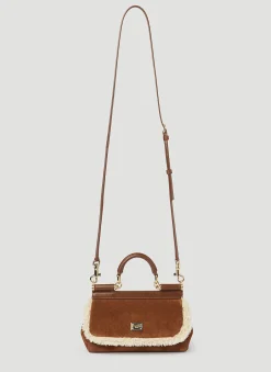 Sicily Suede Small Handbag