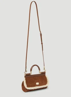 Sicily Suede Small Handbag
