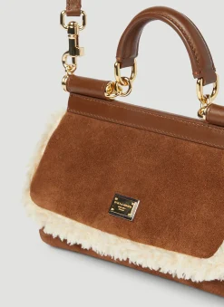 Sicily Suede Small Handbag