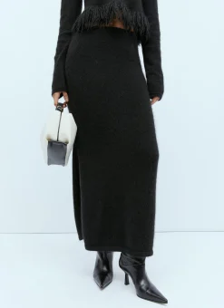 Side Split Tube Skirt