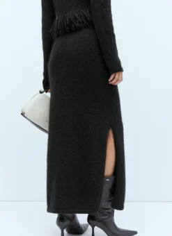 Side Split Tube Skirt