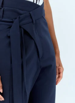 Signature Wrap Suit Pants