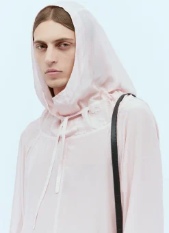 Silk Hooded Shirt
