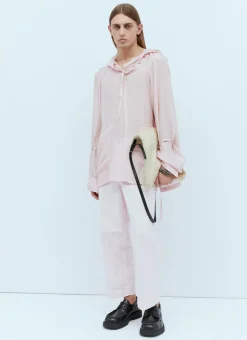 Silk Hooded Shirt