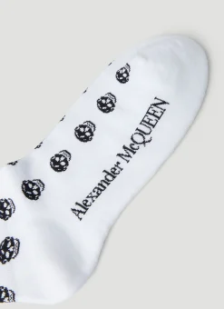 Skull Motif Socks