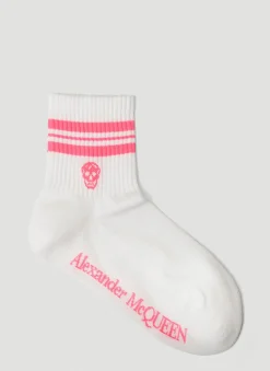 Skull Stripe Sports Socks