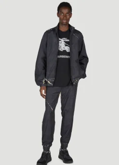 Sliced Check Track Pants