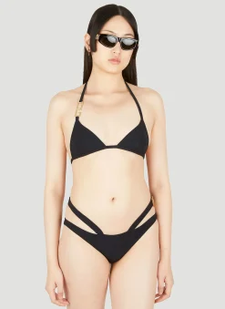 Slip Logo Plaque Bikini Bottoms