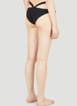 Slip Logo Plaque Bikini Bottoms