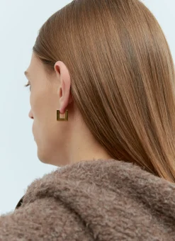 Small Square Hoop Earrings