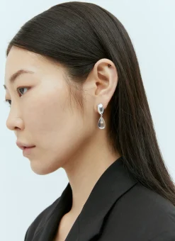 Small Viscous Drop Earrings
