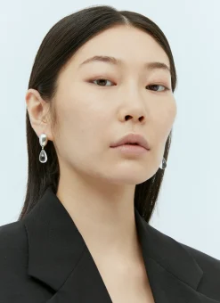 Small Viscous Drop Earrings