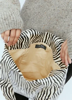 Small Zebra Tote Bag