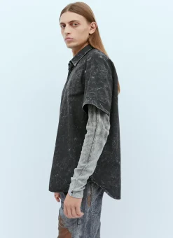 S-Marl-A Layered Shirt