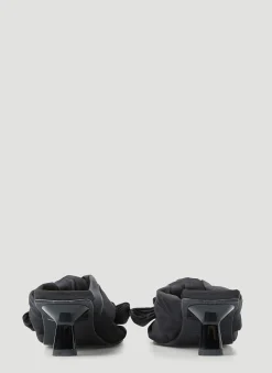 Soft Bow Kitten Heel Sandals