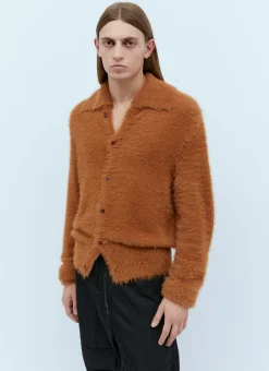 Soft-Fluffy Knit Cardigan