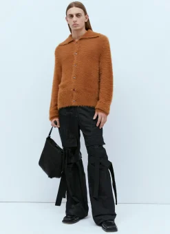 Soft-Fluffy Knit Cardigan