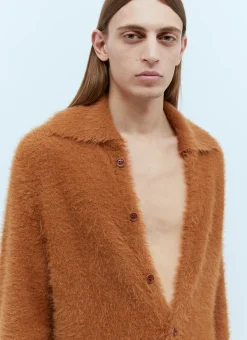 Soft-Fluffy Knit Cardigan