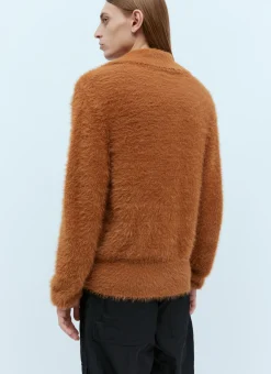 Soft-Fluffy Knit Cardigan