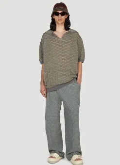 Sphere Knit Polo Shirt