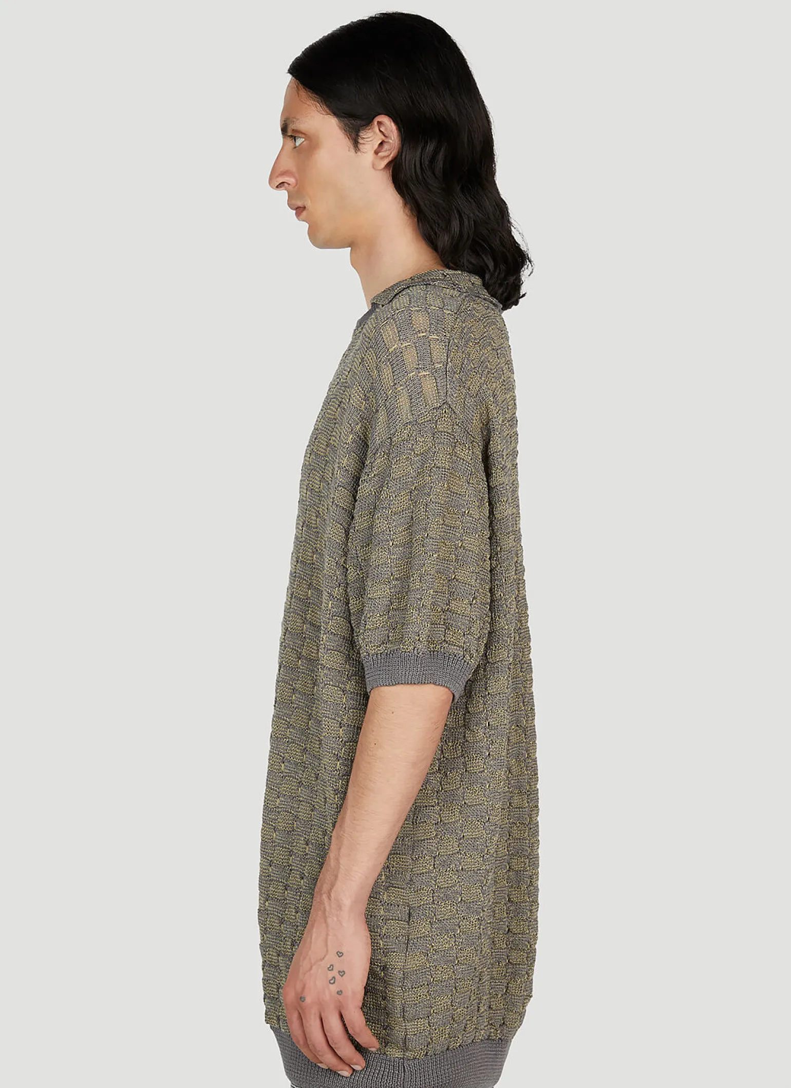 Sphere Knit Polo Shirt