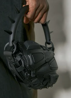 Spike Handle Handbag