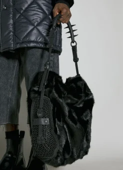 Spike Handle Obo Tote Bag