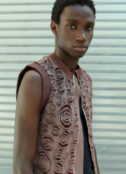 Spiral Applique Vest