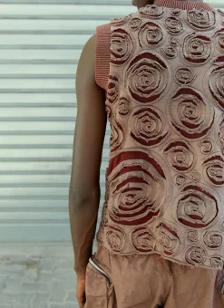 Spiral Applique Vest