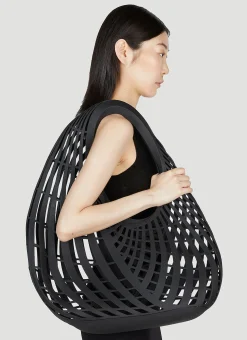 Spiral Cut-Out Tote Bag