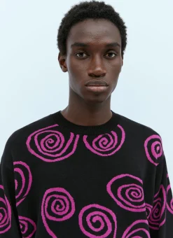 Spiral Knit Sweater