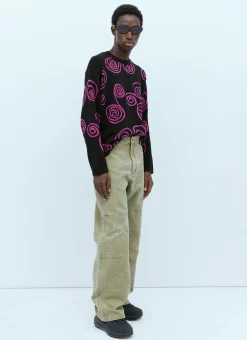 Spiral Knit Sweater