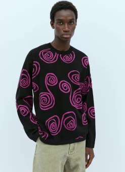 Spiral Knit Sweater