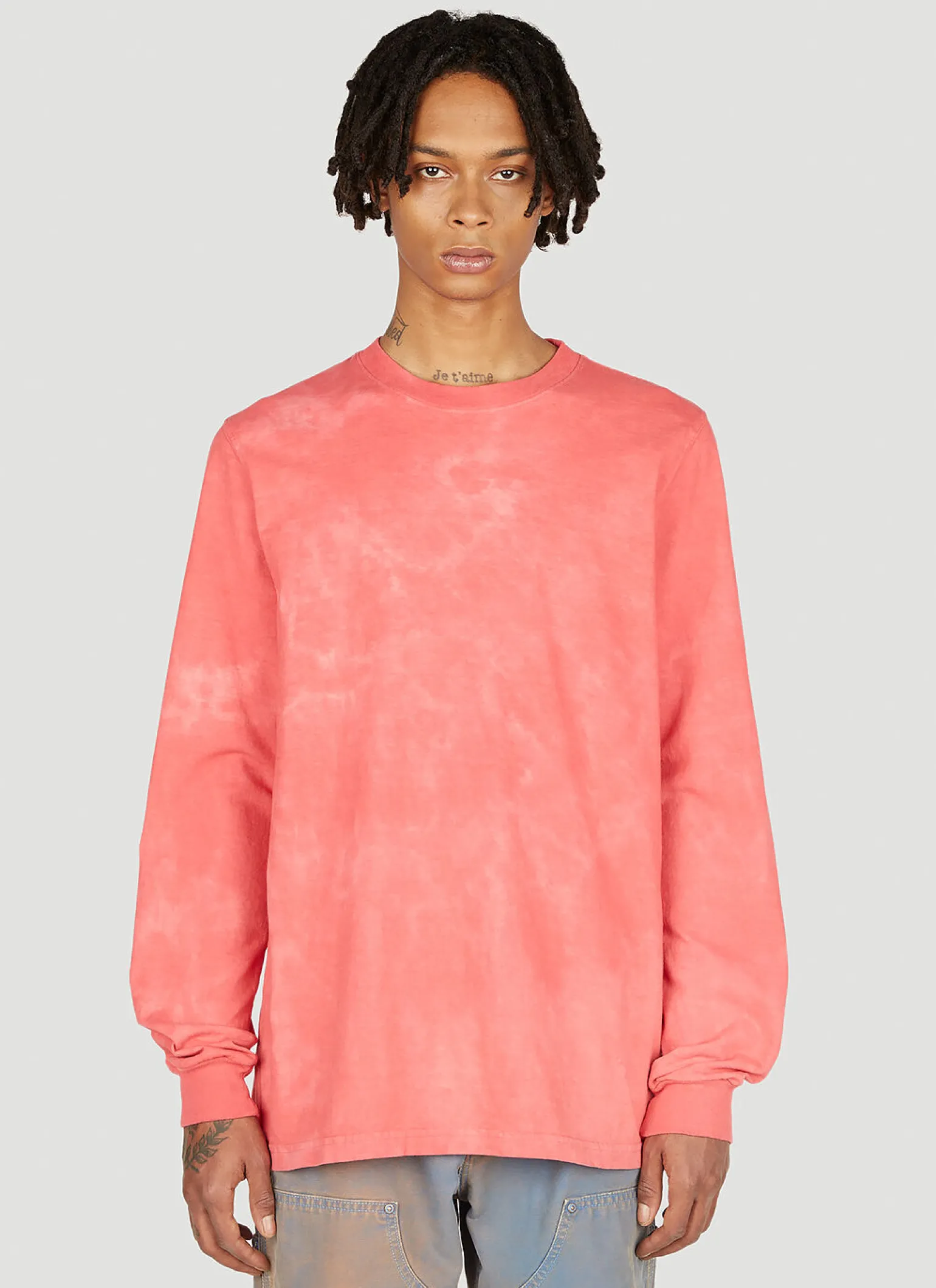 Splashed Long Sleeve T-Shirt
