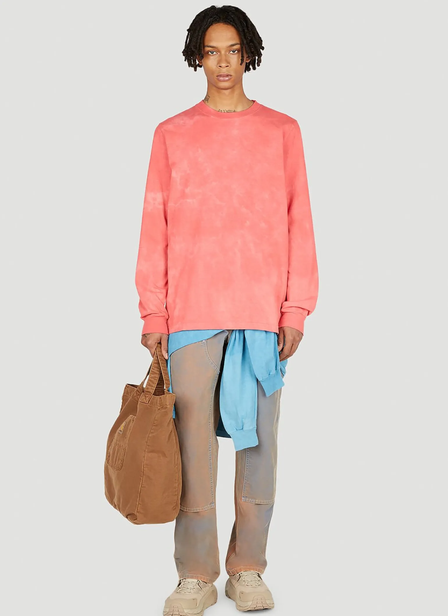 Splashed Long Sleeve T-Shirt