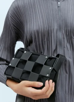 Square Cut-Out Shoulder Bag
